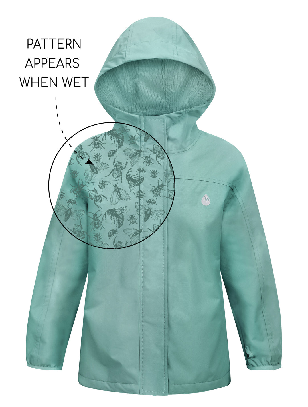 SplashMagic Rainshell - Seafoam | Insect Explorer