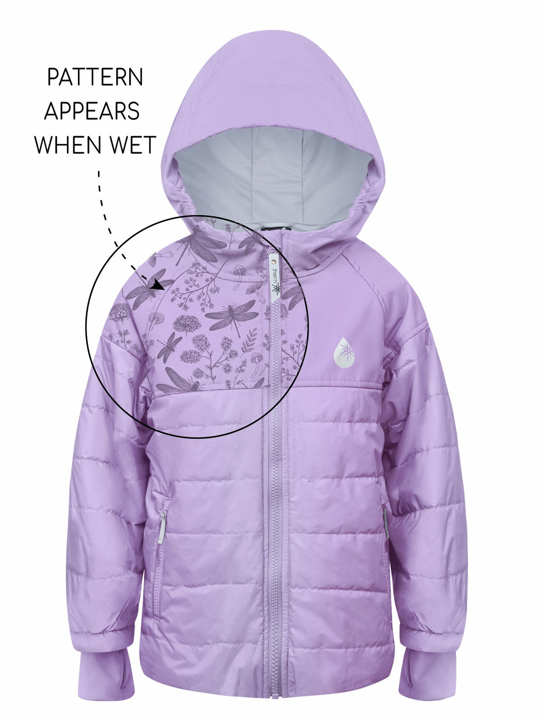 Hydracloud Puffer Jacket - Periwinkle | Dragonfly