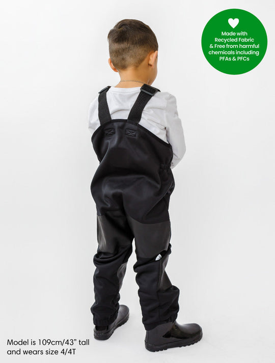 All-Weather Fleece Overalls - Black 2025