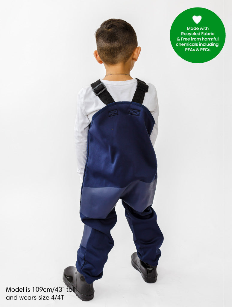 All-Weather Fleece Overalls - Navy 2025