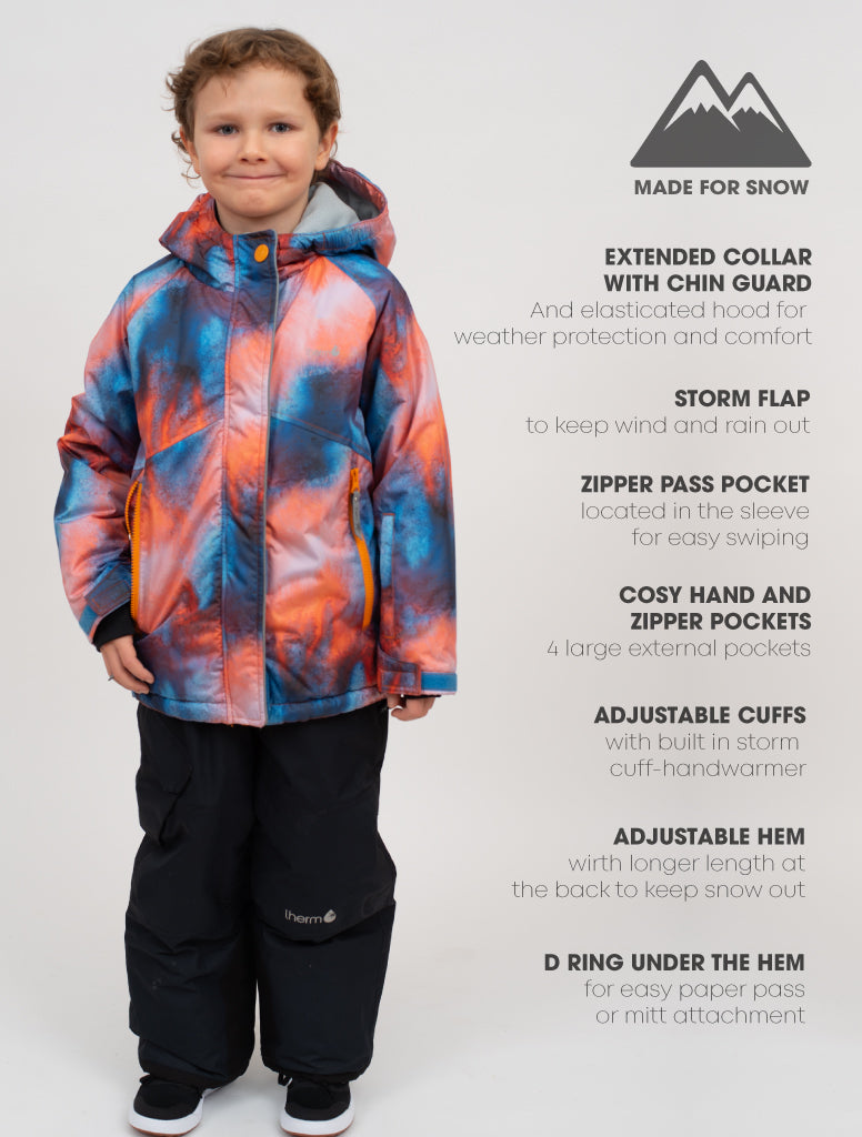 Snowrider Winter Coat - Lava