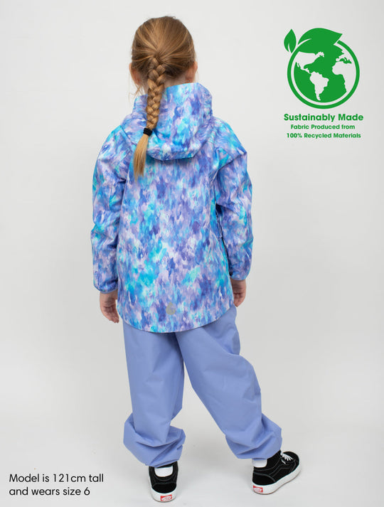 10K Packaway Rainshell - Mermaid