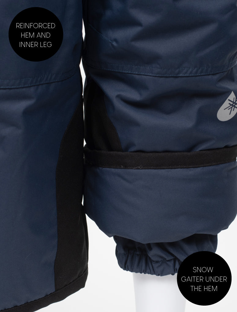 Snowrider Convertible Snow Pants - Navy 2024