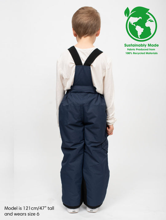 Snowrider Convertible Ski Overalls - Navy 2025