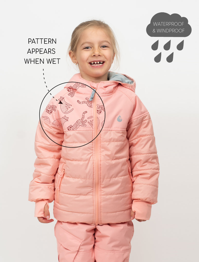 Hydracloud Puffer Jacket - Ballet Pink | Waterproof Windproof Eco Hydracloud Puffer Jacket - Ballet Pink | Waterproof Windproof Eco