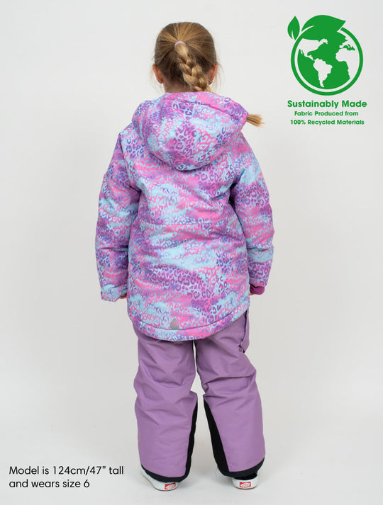 Snowrider Deep Winter Coat - Rainbow Leopard