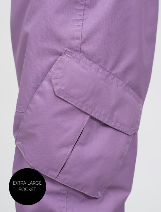 Snowrider Convertible Snow Pants - Dusty Lavender