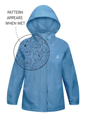 SplashMagic Rainshell - Tide Blue | Smiley