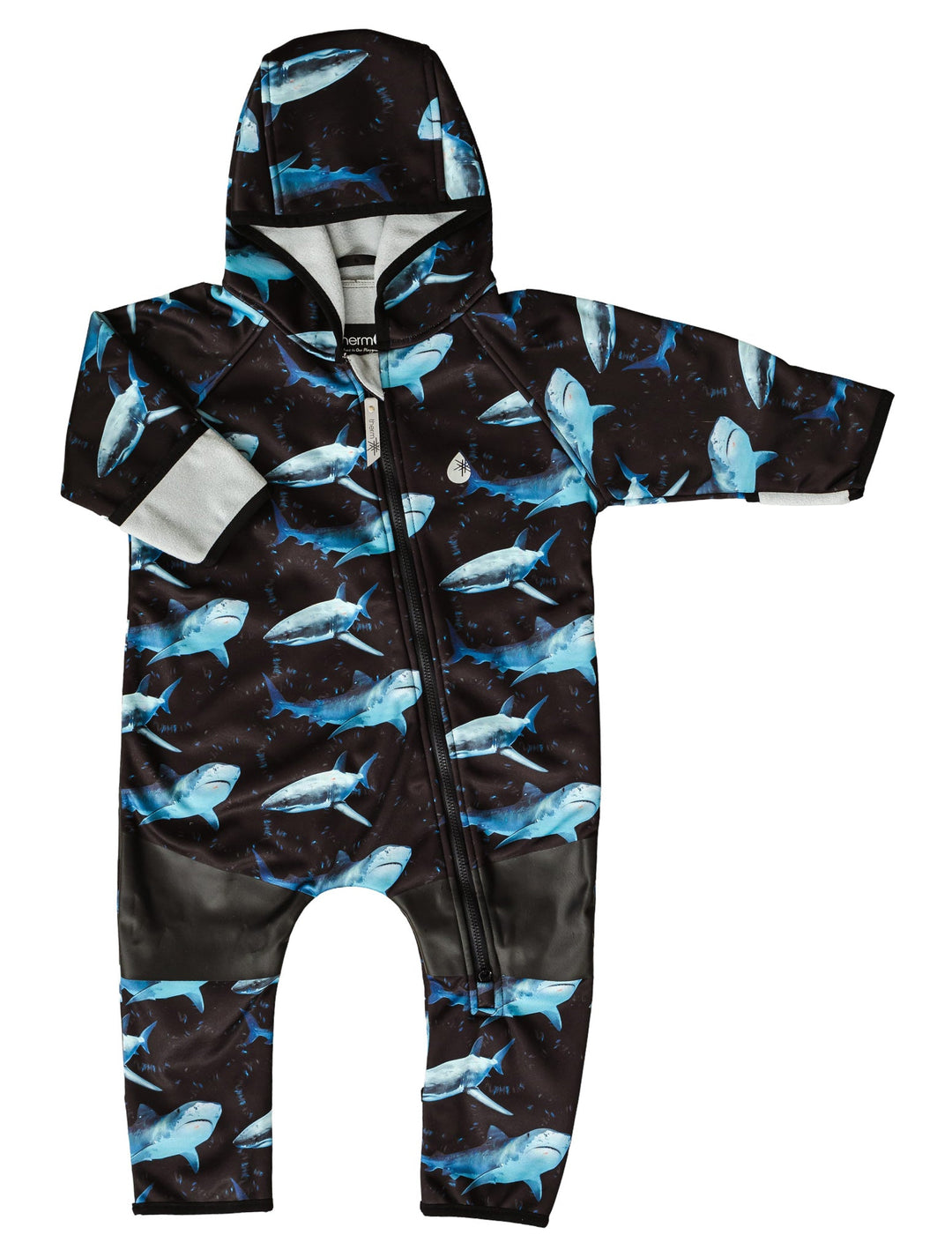 All-Weather Fleece Onesie - Shark All-Weather Fleece Onesie - Shark