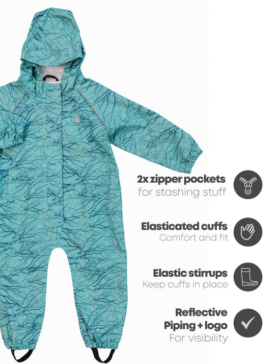 10K Rainsuit - Winter Woods