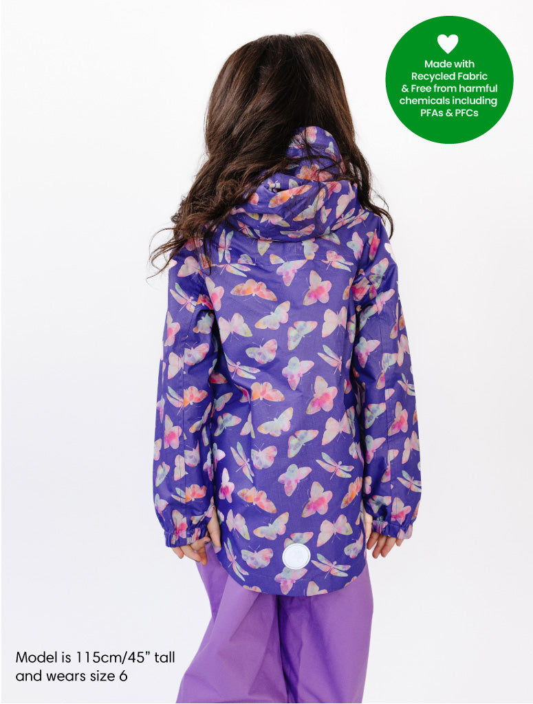 10K Packaway Rainshell - Butterfly