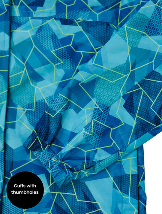 10K Packaway Rainshell - Geo Tech