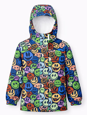 10K Packaway Rainshell - Smiley
