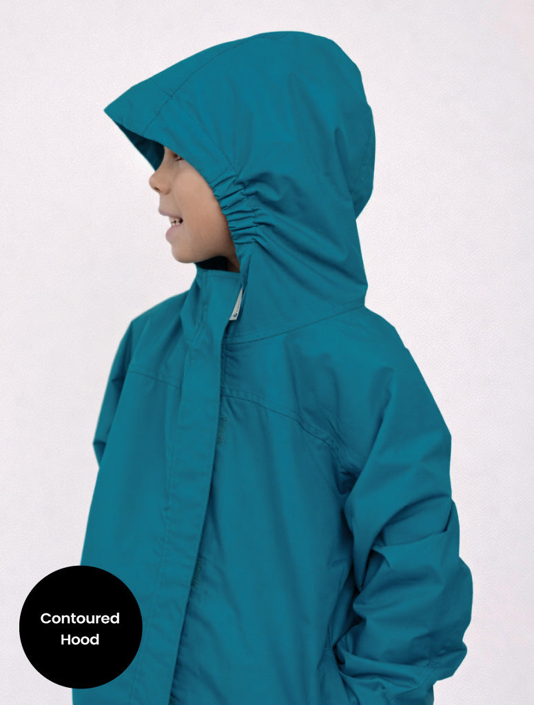 SplashMagic Rainshell - Deep Teal | Dino Skate Crew