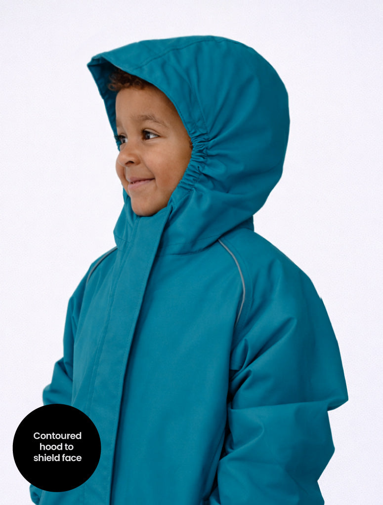 SplashMagic Storm Jacket - Deep Teal | Dino Skate Crew