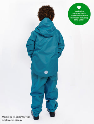 SplashMagic Storm Jacket - Deep Teal | Dino Skate Crew
