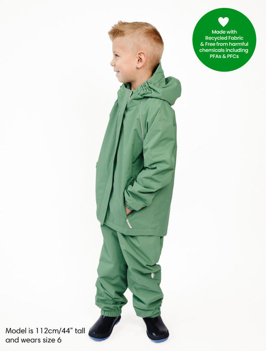 SplashMagic Storm Jacket - Forest Moss | Happy Earth