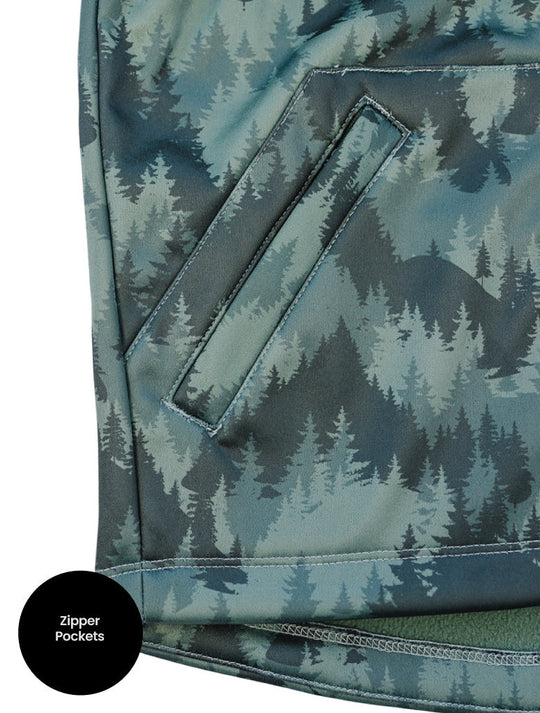 All-Weather Hoodie - Forest Camo