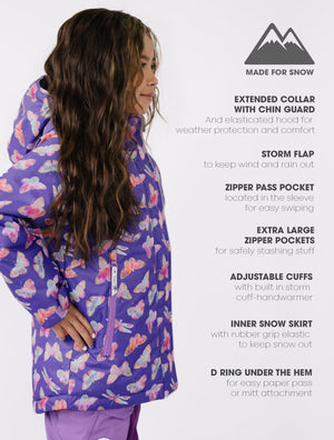 Snowrider Ski Jacket - Butterfly