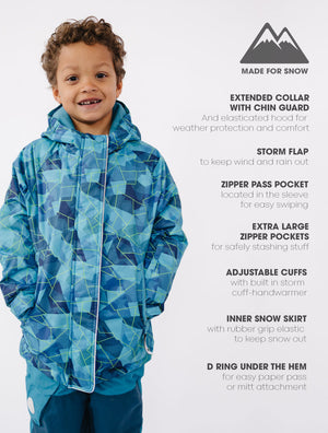 Snowrider Ski Jacket - Geo Tech