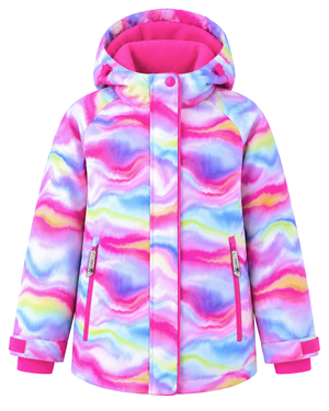 Snowrider Insulated Snow Jacket - Rainbow Wave