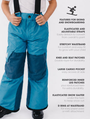 Snow Pants - Deep Teal