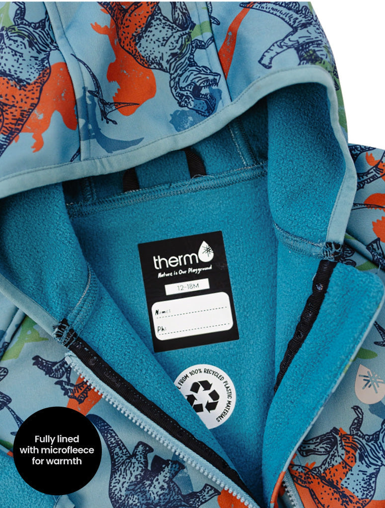 All-Weather Fleece Onesie - Dino