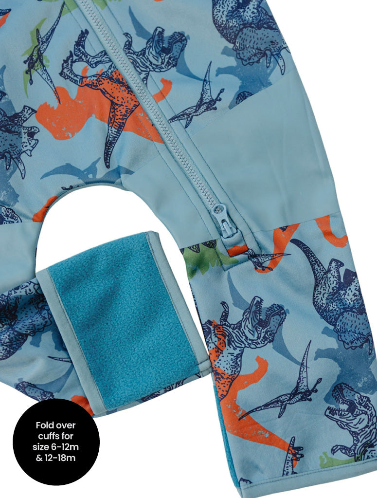 All-Weather Fleece Onesie - Dino