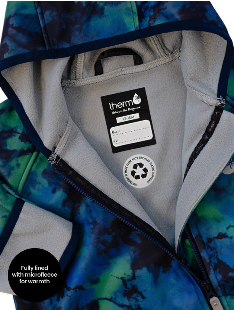 All-Weather Fleece Onesie - Tie Dye