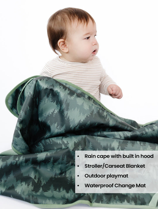 All-Weather Fleece Blanket - Forest Camo