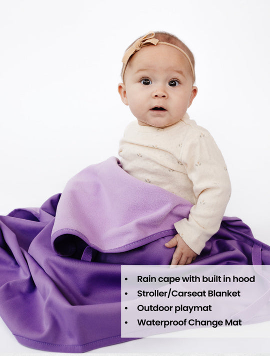 All-Weather Fleece Blanket - Violet