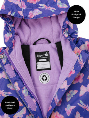 Snowrider One-Piece Snowsuit - Butterfly