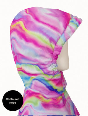 Snowrider One-Piece Snowsuit - Rainbow Wave
