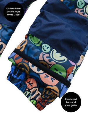 Snowrider One-Piece Snowsuit - Smiley