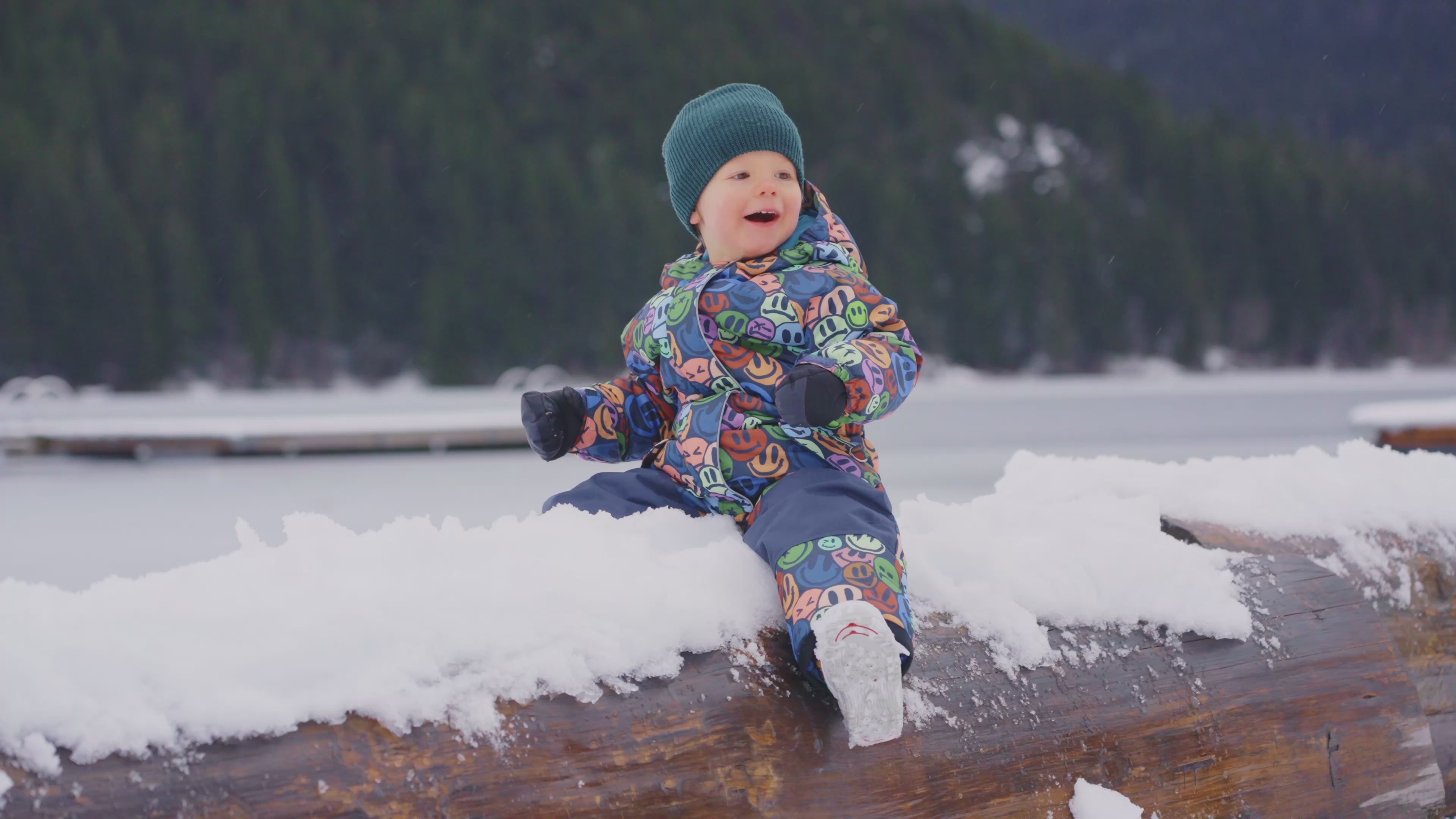 Kids Snowrider One Piece Snowsuit - Sustainable Recycled Materials