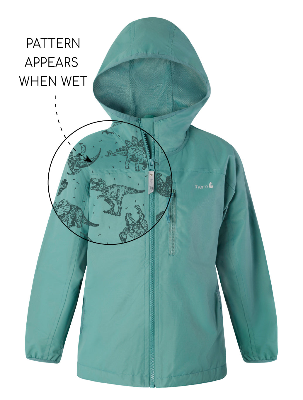 SplashMagic Rainshell - Mineral | Waterproof Windproof Eco