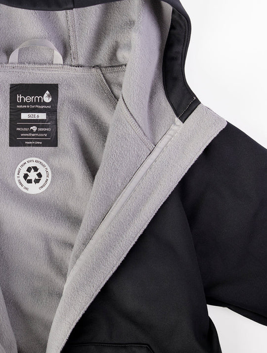 All-Weather Hoodie - Black | Waterproof Windproof Eco