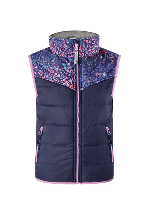 Hydracloud Puffer Vest - Winter Blossom | Waterproof Windproof Eco