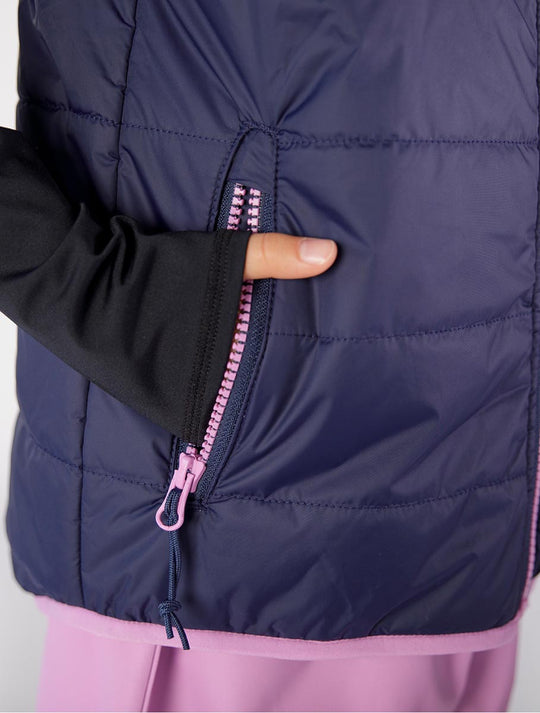 Hydracloud Puffer Vest - Winter Blossom | Waterproof Windproof Eco