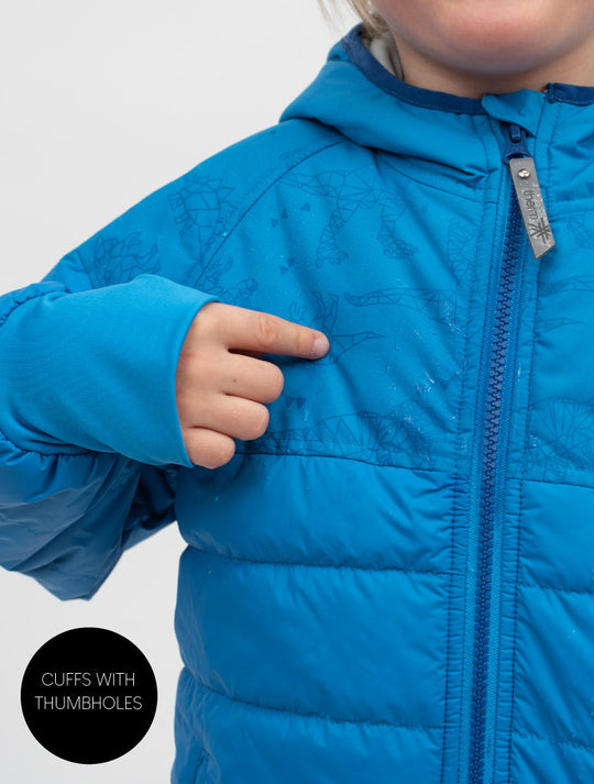 Hydracloud Puffer Jacket - Coast Blue | Waterproof Windproof Eco