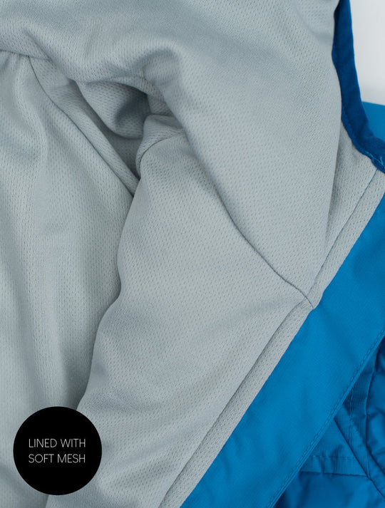 Hydracloud Puffer Jacket - Coast Blue | Waterproof Windproof Eco