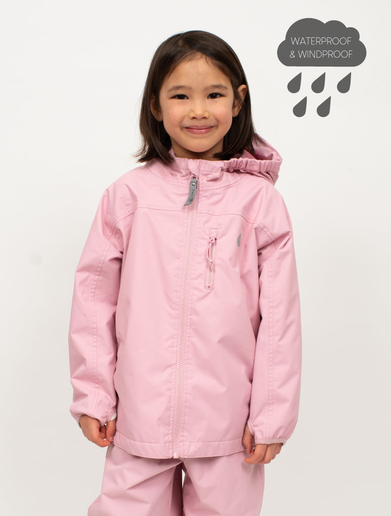 Kids Fleece Lined Rain Jackets | Dreamscape Waterproof | Jan & Jul