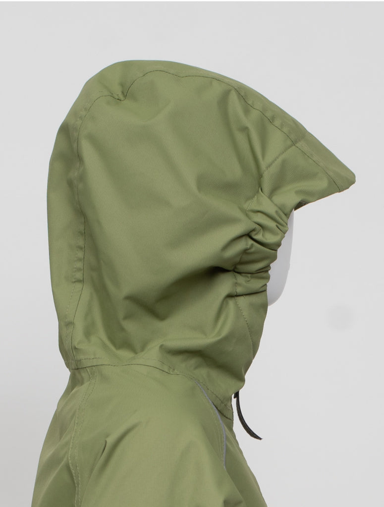 SplashMagic Storm Jacket - Olive | Waterproof Windproof Eco