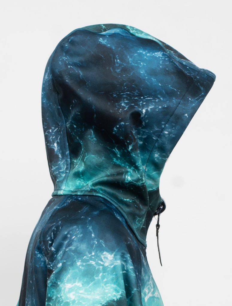 All-Weather Hoodie - Surf | Waterproof Windproof Eco