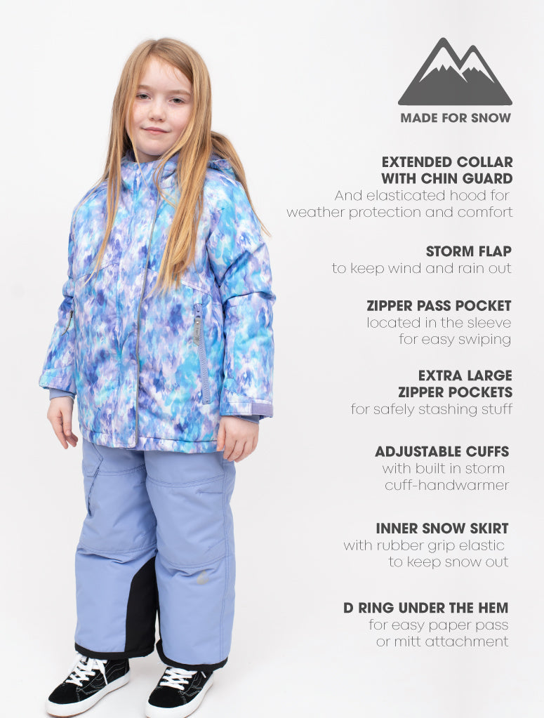 Kids Snowrider Ski and Snow Jacket - Sustainable Recycled