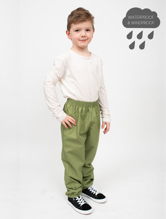 Splash Pant - Olive | Waterproof Windproof Eco