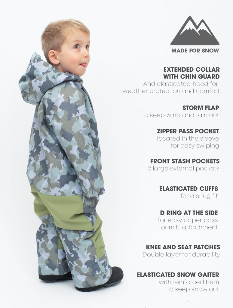 Camouflage clearance baby snowsuit