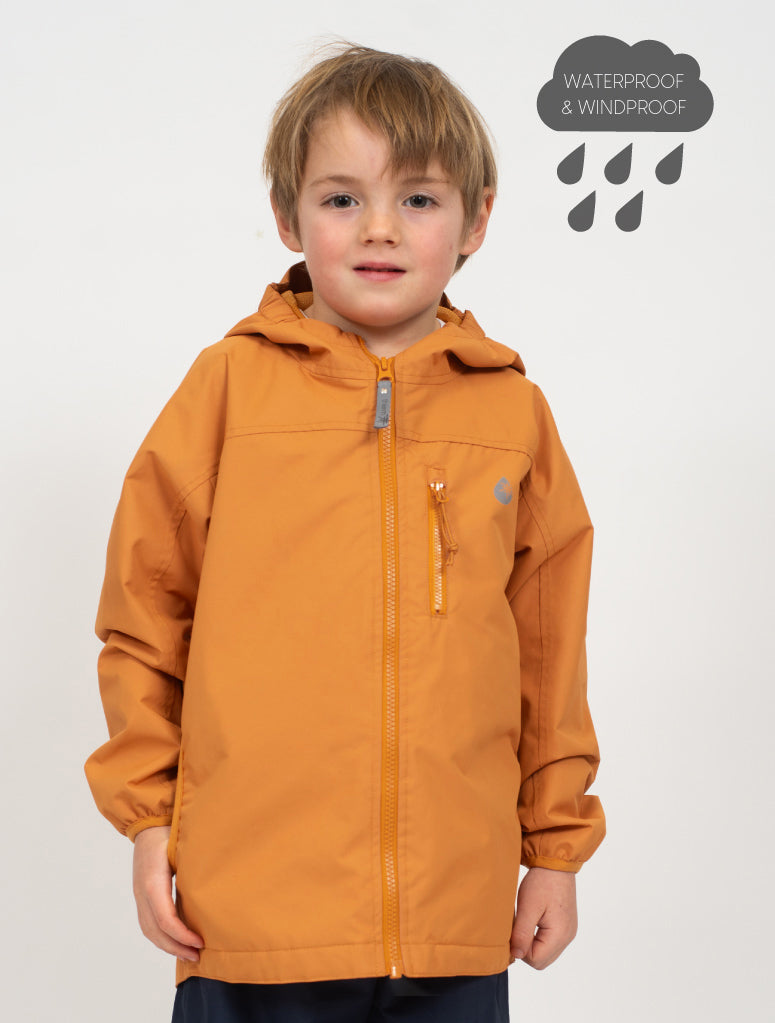 SplashMagic Rainshell - Clay | Waterproof Windproof Eco