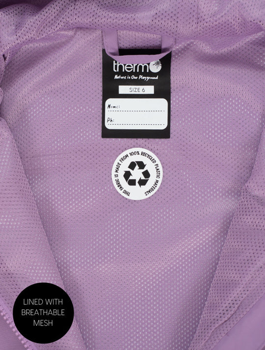 SplashMagic Rainshell - Dusty Lavender | Waterproof Windproof Eco