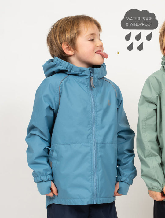 SplashMagic Storm Jacket - Stone Blue | Waterproof Windproof Eco